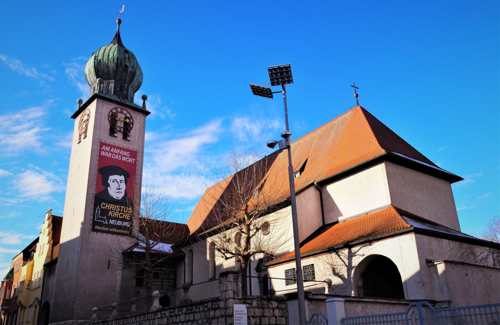 Christuskirche in Neuburg Christuskirche Neuburg an der Donau