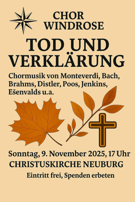 Plakat Konzert Windrose