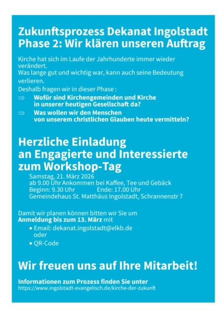 Flyer Zukunft der Kirche 2