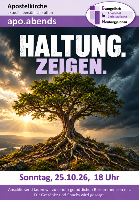 Plakat Apo Abends