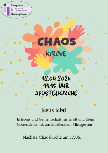 Plakat Chaoskirche 12.04.