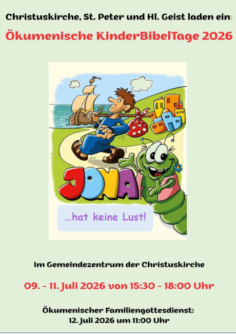 Plakat Kinderbibelwoche