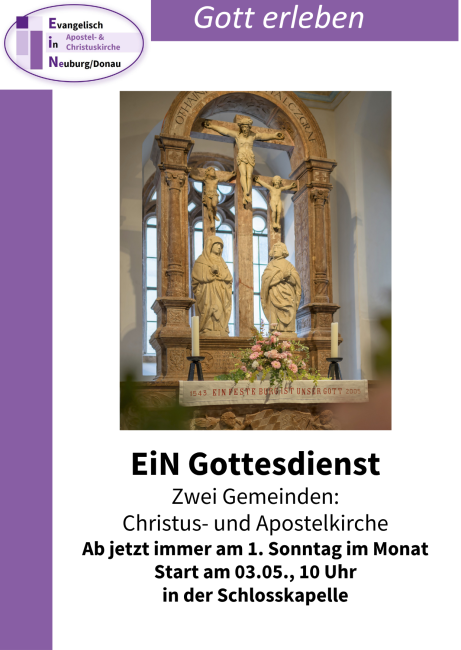 Plakat Gemeinsame Gottesdienste