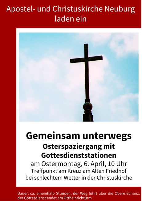 Plakat Osterspaziergang