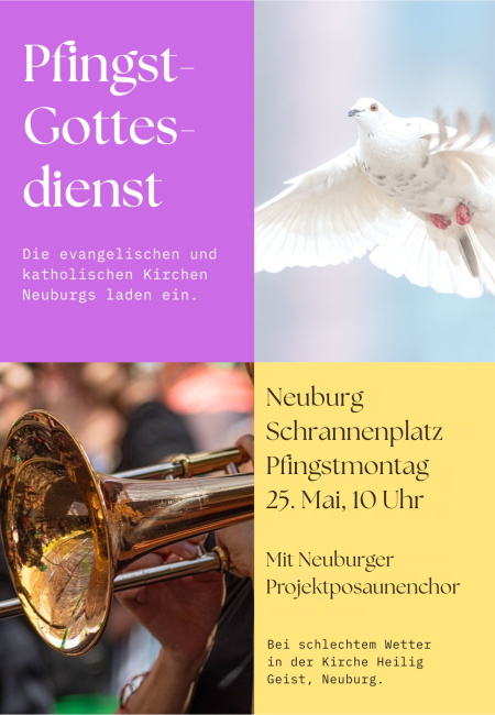 Plakat Pfingstmontag Schrannenplatz