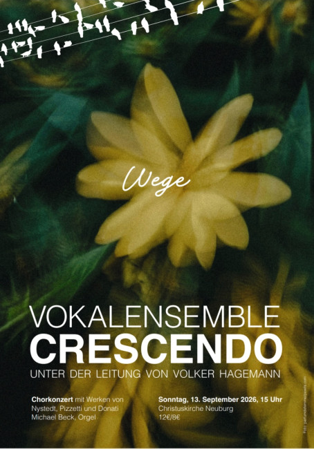 Plakat Konzert Crescendo